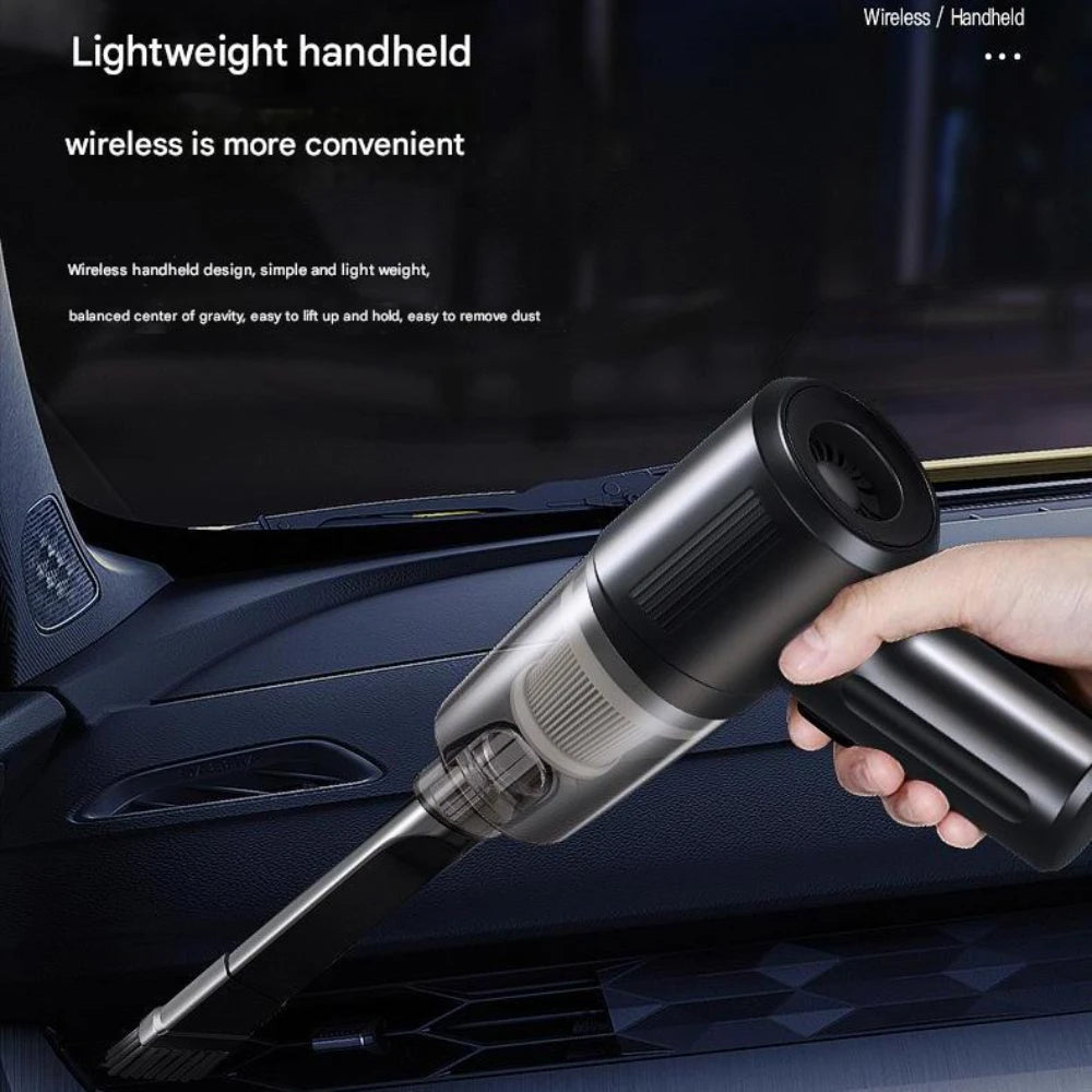 Handheld Car Vacuum for Pet Owners - 180W Powerful Suction, for Hair Removal from Seats & Carpeted Areas