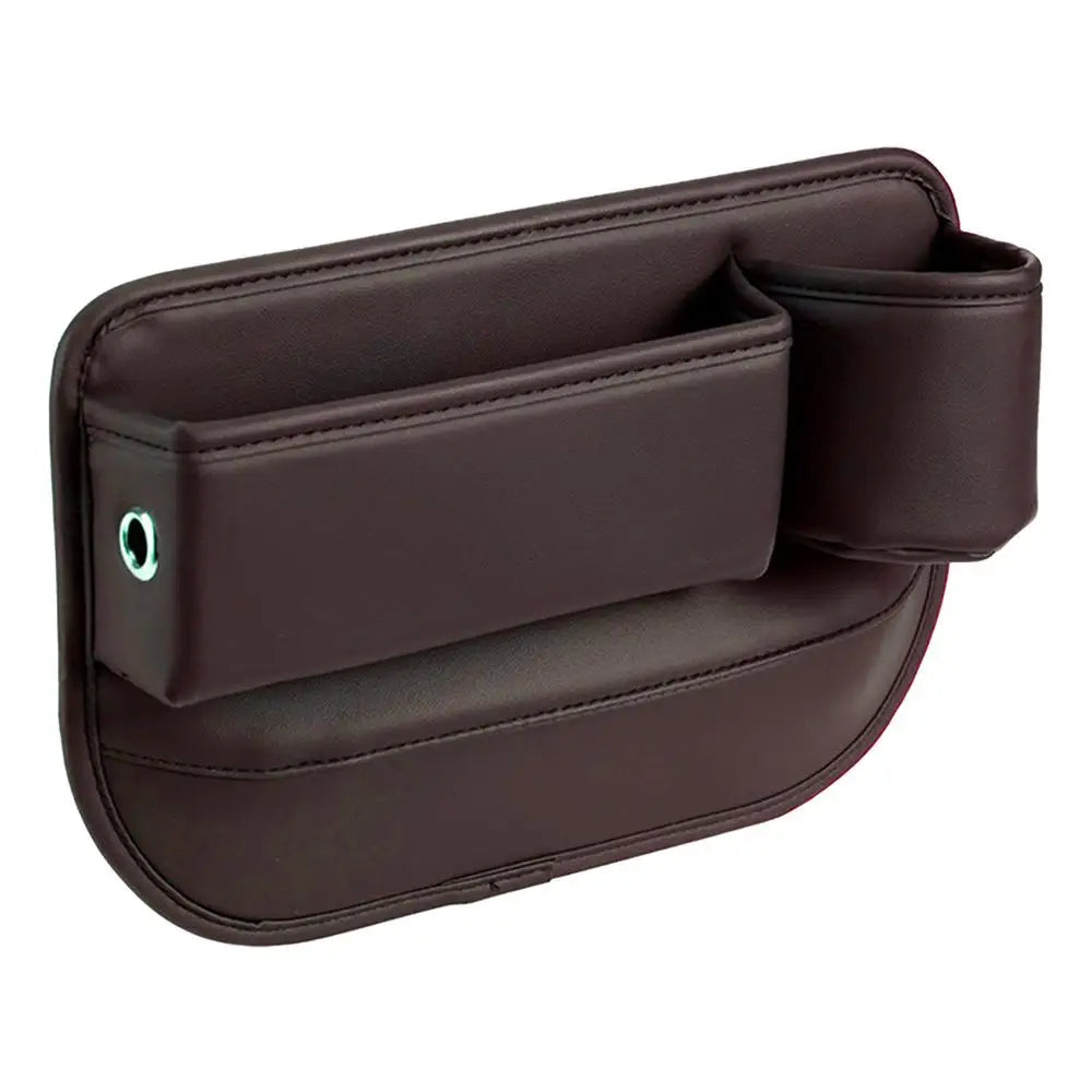 Car Front Seat Gap Filler Auto Storage Organizer Bag with Cup Holder between Seats Car Interior Accessories Gap Filler Box For