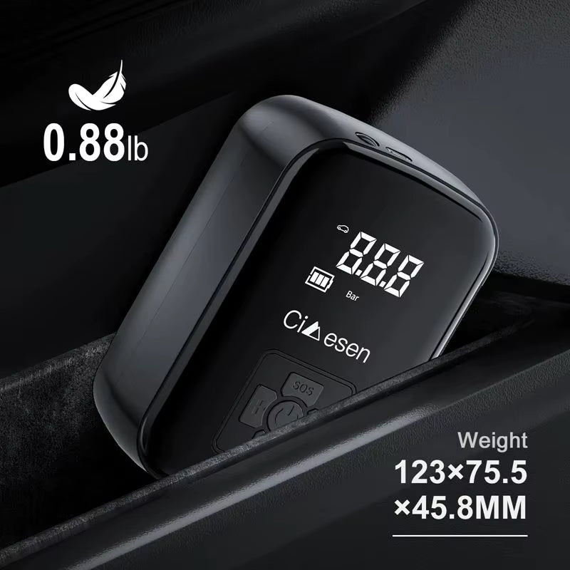 1Pc Car Wireless Air Pump 150PSI Portable Electric Tire Inflation for Car Bicycle Motorcycle Air Compressor Inflator US Shipping