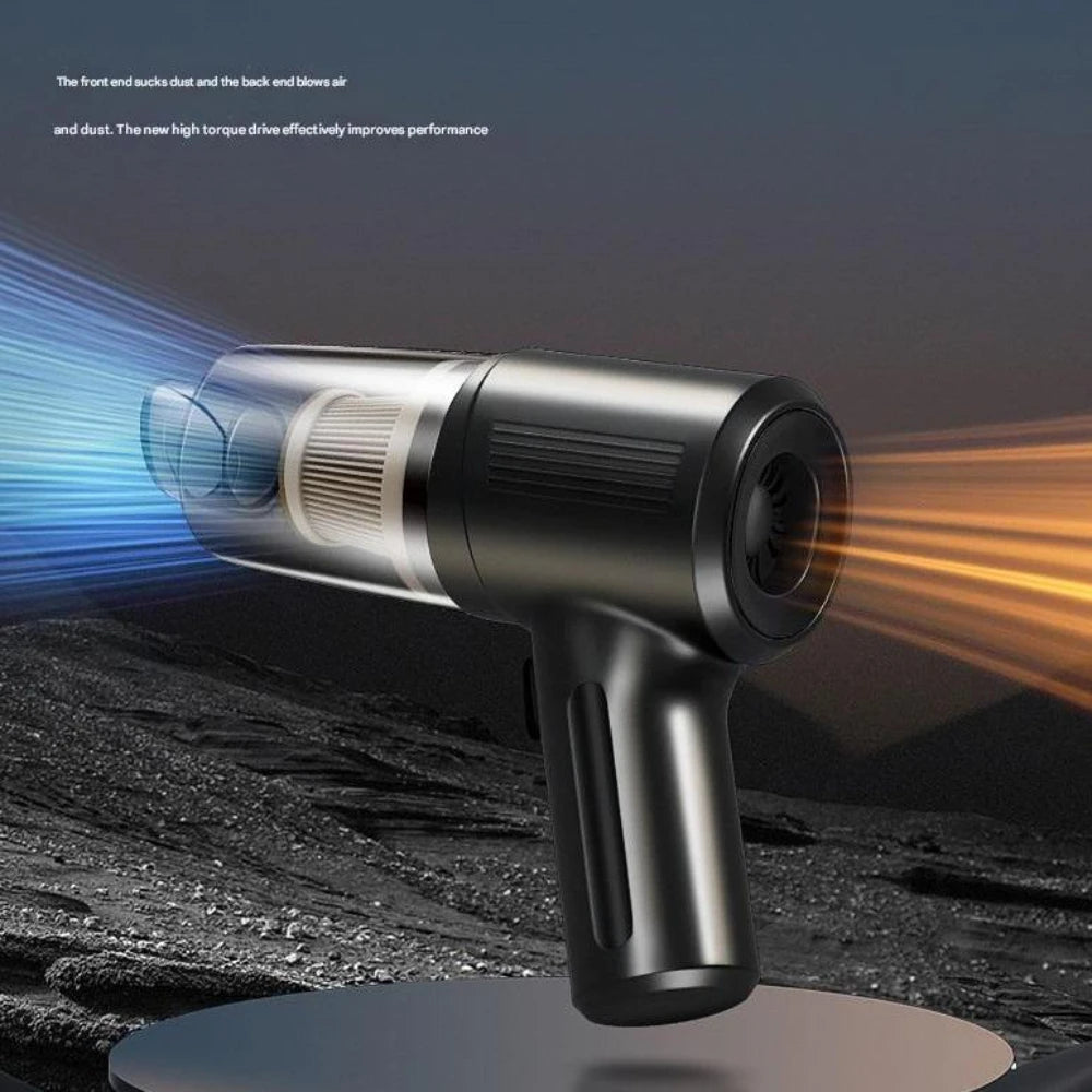 Handheld Car Vacuum for Pet Owners - 180W Powerful Suction, for Hair Removal from Seats & Carpeted Areas