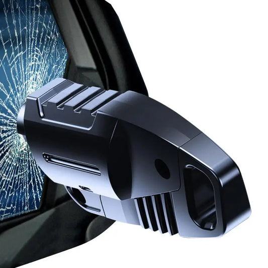 Car Glass Breaker 2 in 1 Car Accident Escape Tool with Tungsten Steel Points Window Breaker Survival Seatbelt Cutter Auto